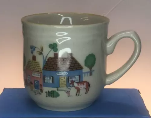 Vintage International Tableworks Heartland Village England  Coffee Cup Mug 9 oz