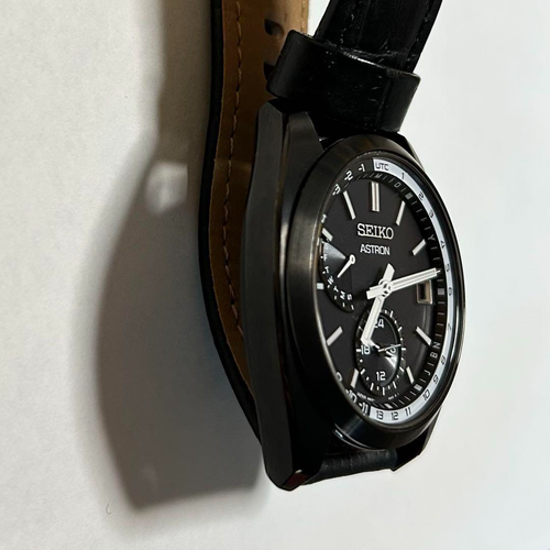SEIKO Astron 8B63-0BA0 Black Analog Solar Men's Watch From Japan Used SEIKO - Picture 5 of 8
