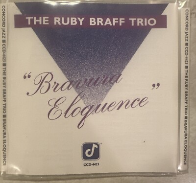 The Ruby Braff Trio  Bravura  Eloquence  CD EX Condition
