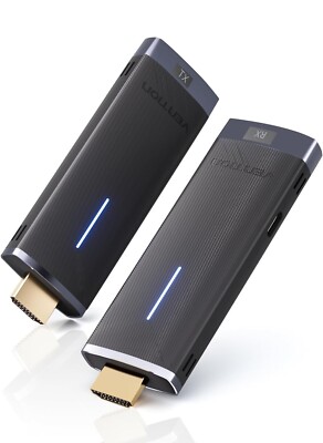 VENTION Wireless Monitor HDMI Transmitter ADC Receiver Projector PC Extender BLk