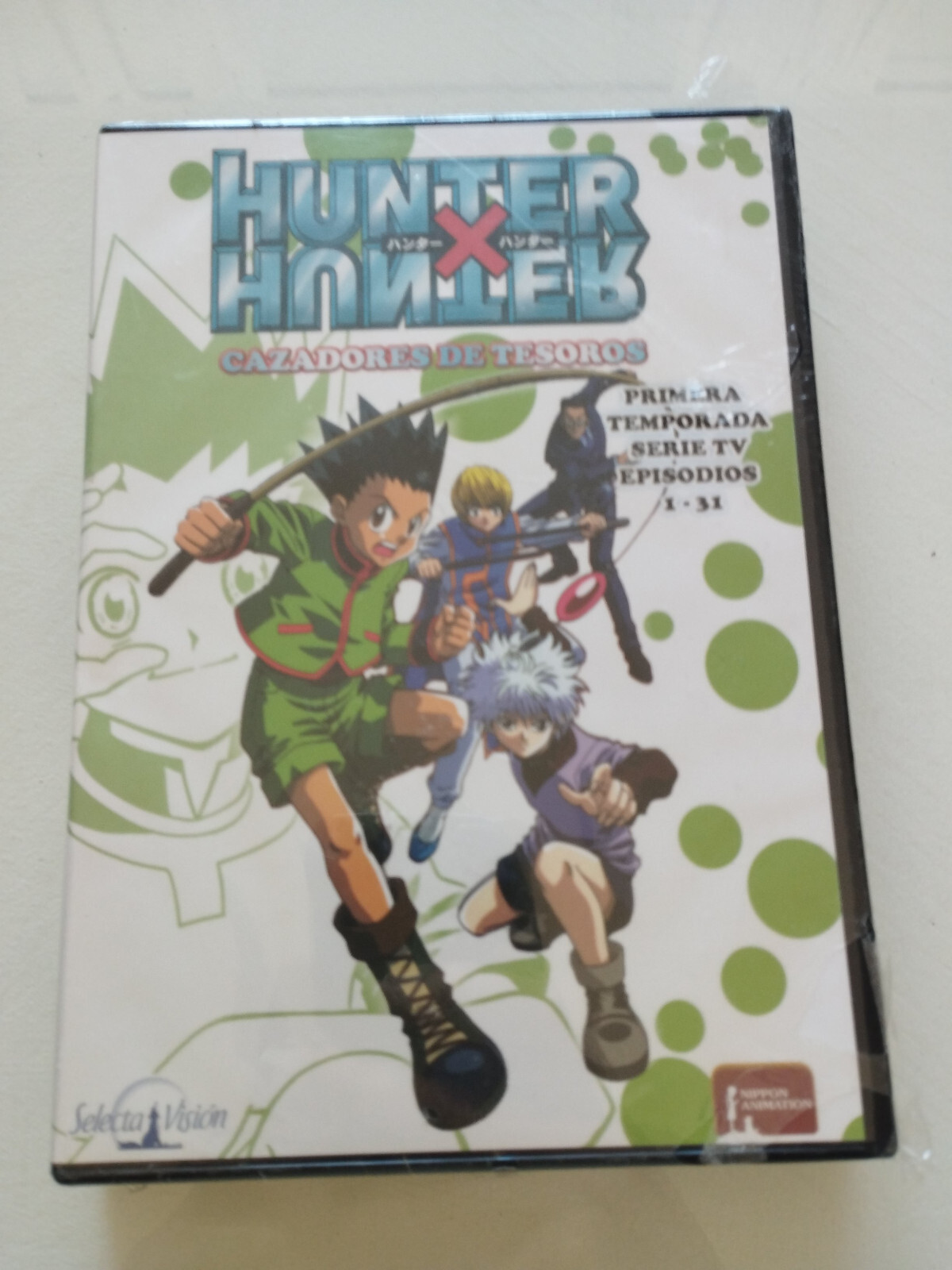 Hunter X Hunter Cazadores De Tesoros Primera Temporada - DVD Region 2 Nueva Am