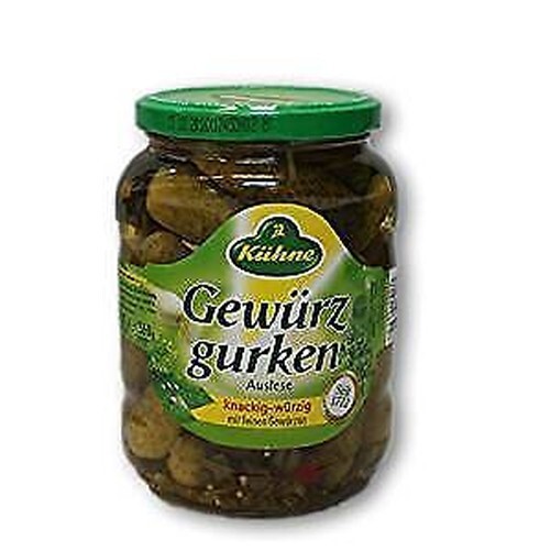 Kühne Pepinillos En Vinagre Selección 670g
