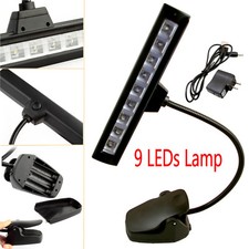 New 9 LEDs Clip-On Orchestra Music Stand Flex...