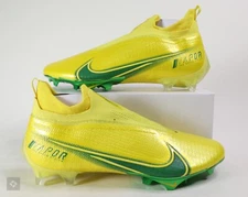 Nike Vapor Edge 360 Elite Oregon PE Yellow Football Cleat Size 15 W (DA8732-700)