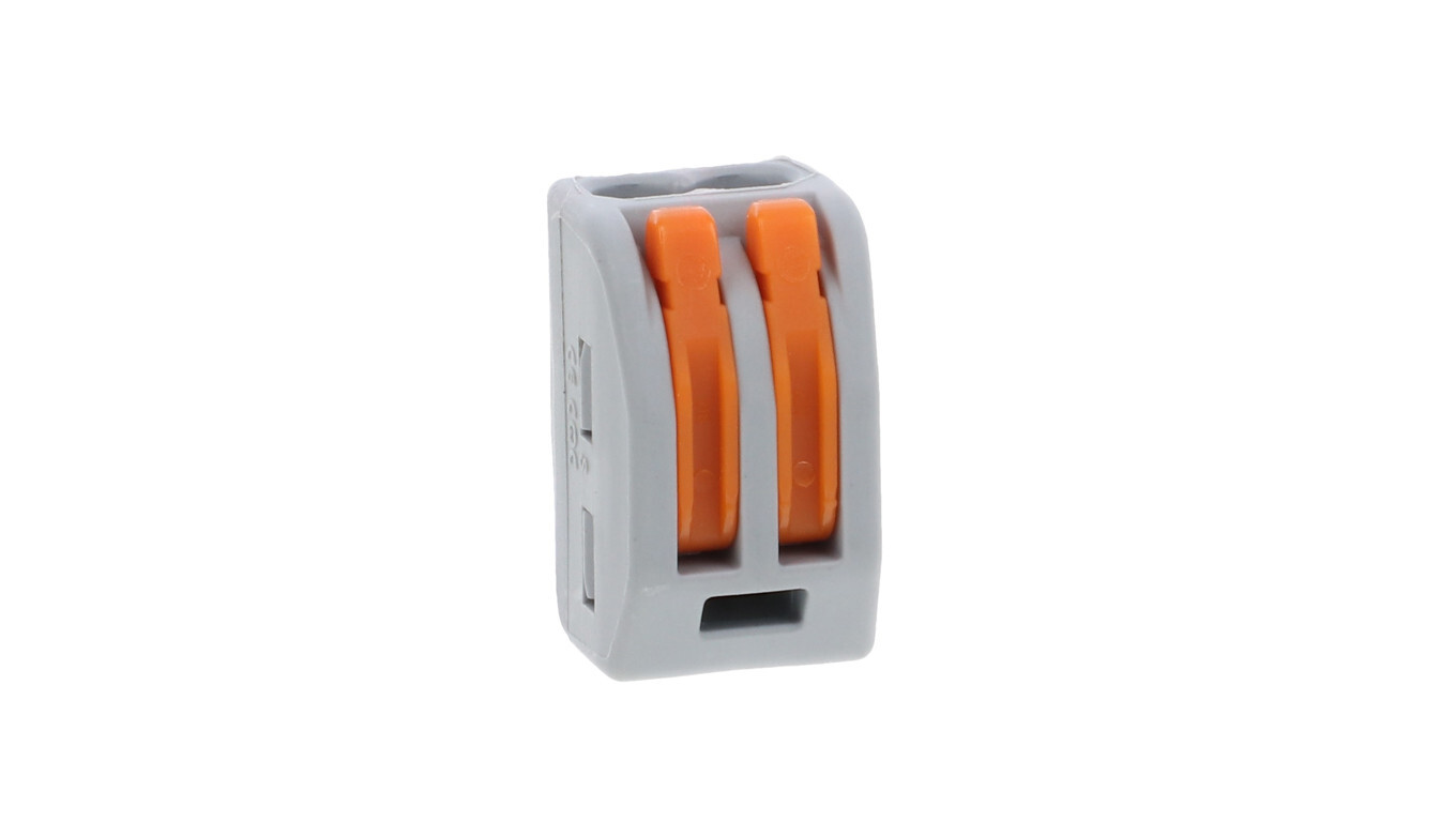 2x 0.75-2.5mm2 quick connector with ZL2 release levers /T2UK