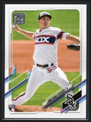 Jonathan Stiever 2021 Topps #528 Rookie - Chicago White Sox