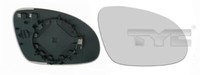 TYC 337-0093-1 Spiegelglas, AußEnspiegel FüR Seat Skoda VW