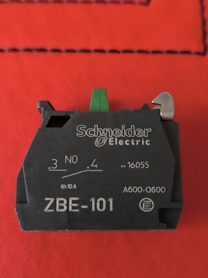 Schneider ZBE-101 Blockkontaktschalter Taster 22mm AC15 240V 3A