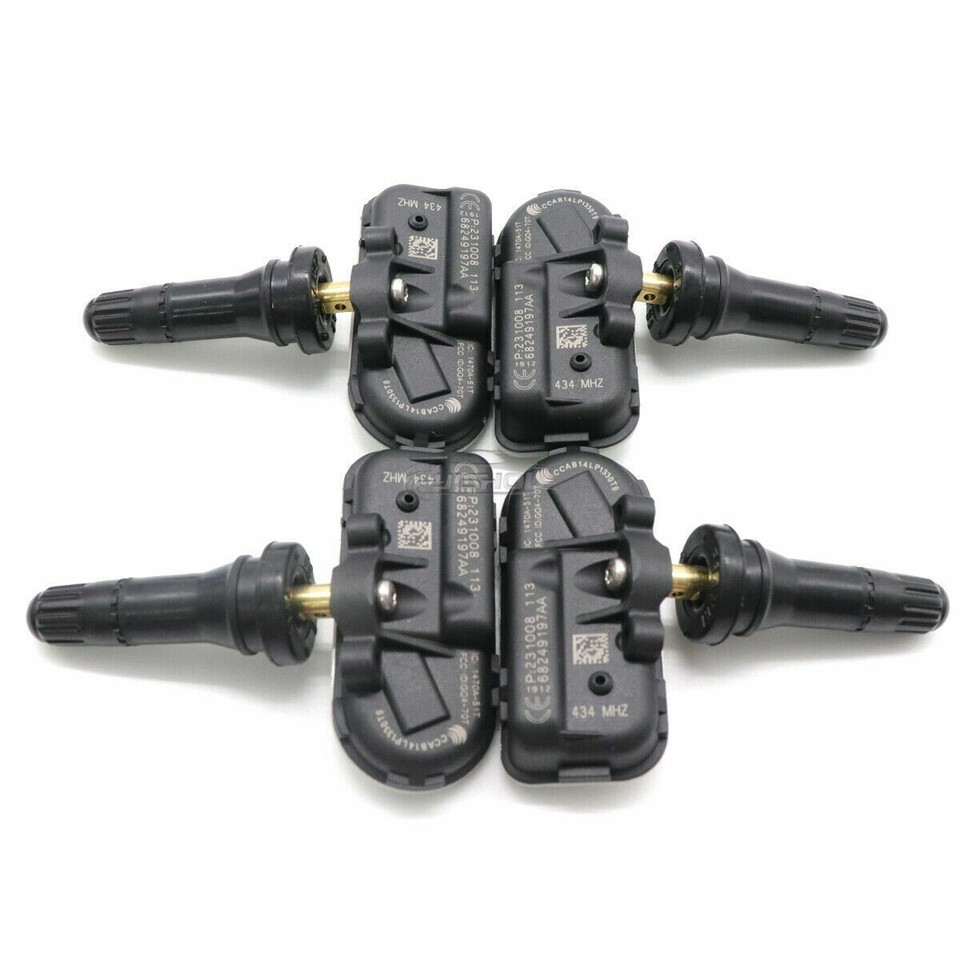 4PCS New Mopar 68249197AA Tire Pressure Sensor TPMS For Dodge Ram 1500 ...