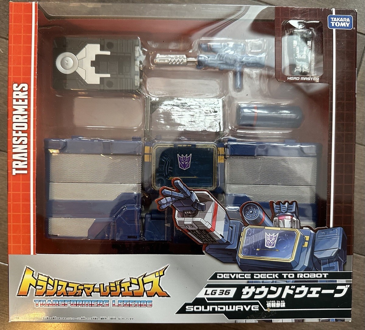 TAKARATOMY タカラトミー/トランスフォーマーレジェンズ サウンドウェーブ 情報参謀/LG36/ホビー用品/SAランク/81【中古】 TAKARATOMY タカラトミー/トランスフォーマーレジェンズ