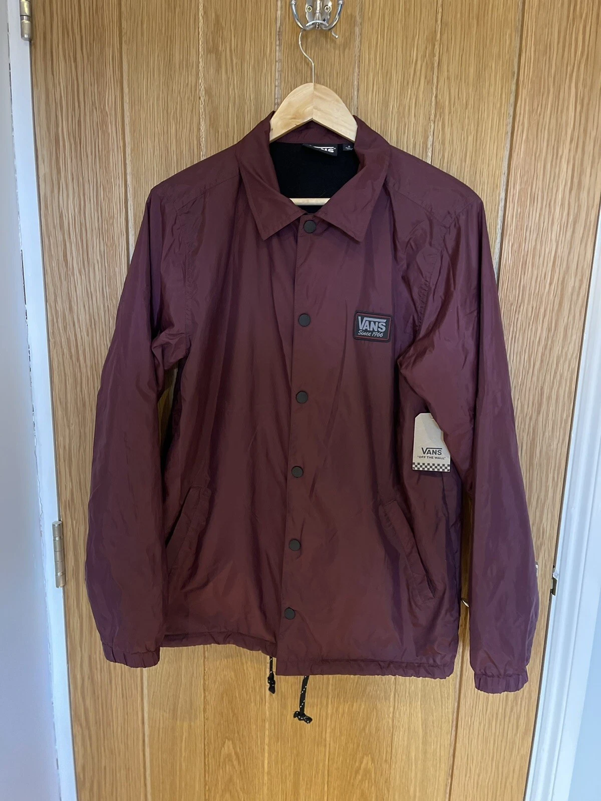 VANS - Windbreaker Jacket / Burgundy - *NEW With Tags*