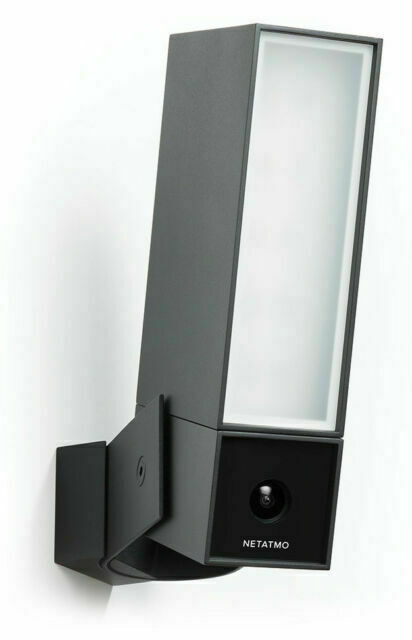 Netatmo NOC01US Putdoor Wireless Security Camera - Black Aluminum
