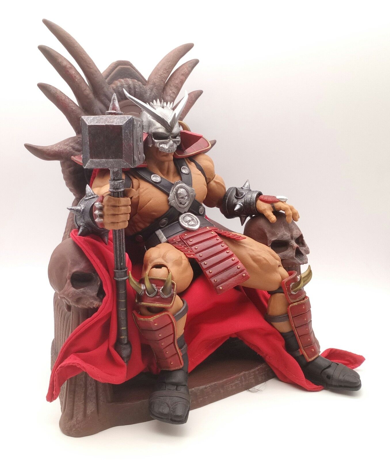  Máscara mortal Kombat Shao Kahn, Varios colores : Ropa