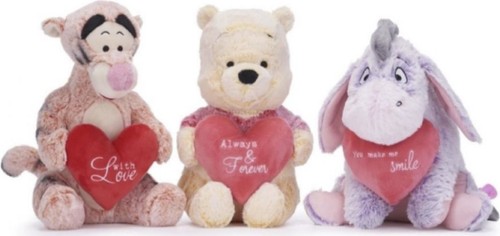 Merchandising Disney: Winnie The Pooh Sweethearts Pastello C/Cuore Peluche 30Cm