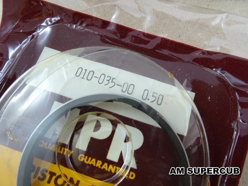 Honda cub65 C65 C65M S65 CS65 Piston & Piston Ring 0.50 // 13103-035-000 - Picture 10 of 10