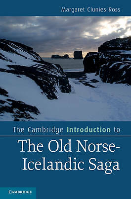 The Cambridge Introduction to the Old Norse-Icelandic Saga Clunies Ross Hardback