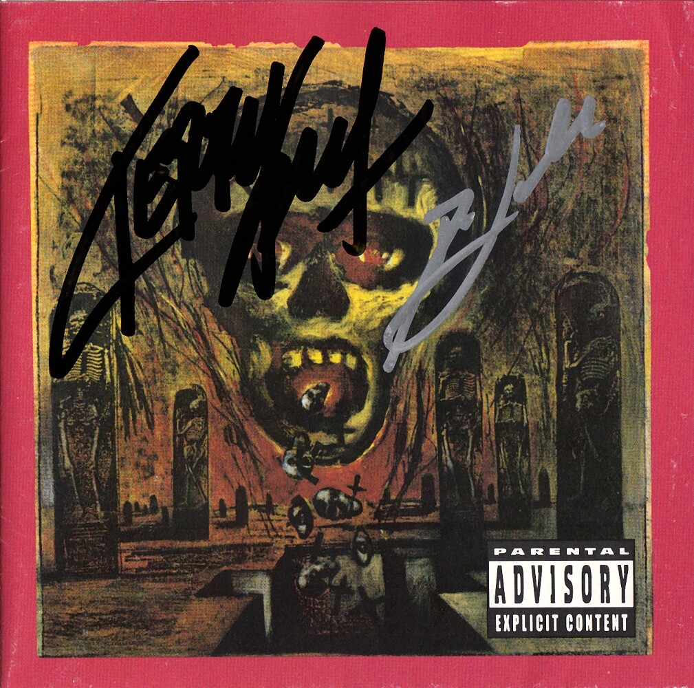 Slayer Season in the Abyss 直筆サイン入りCD