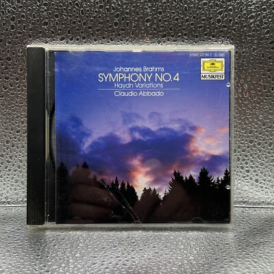 Brahms: Symphony No. 4; Haydn Variations CD Deutsche Grammophon Musikfest