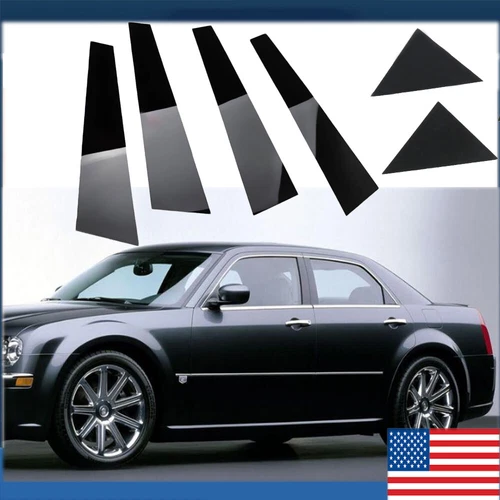 For 2005-2010 Chrysler 300 300C/ Magnum Door Pillar Post Trims