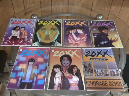 20XX #1-6 & Transport (2019 Image 1 2 3 4 5 6) Jonathan Luna / Lauren Keely