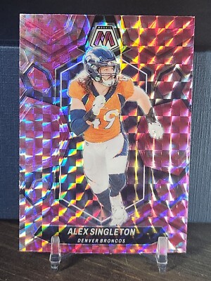 2024 Panini Mosaic Pink Mosaic Alex Singleton #69