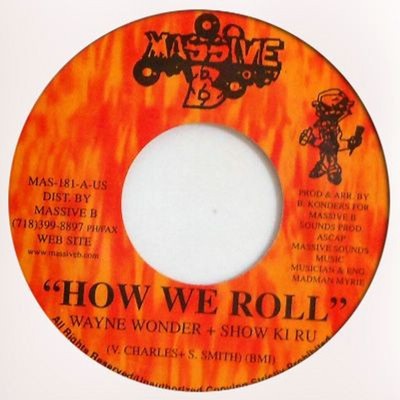Wayne Wonder + Showki Ru - How We Roll (Vinyl 7'' - 2000 - US - Original)