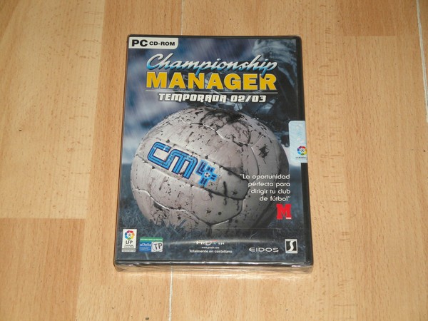 CHAMPIONSHIP MANAGER TEMPORADA 02/03 DE EIDOS PARA PC NUEVO PRECINTADO