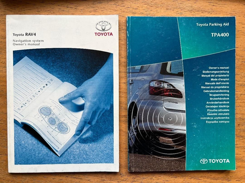 05-11 TOYOTA RAV4 OWNERS MANUAL HANDBOOK PACK & PASSPORT FOLDER Print 2005 - Picture 8 of 17