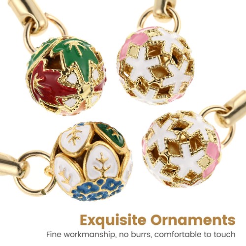 4 Pcs Mobilfunkseilschmuck Japanische Schlüsselanhänger Welpenglocken - 第 10/11 張圖片