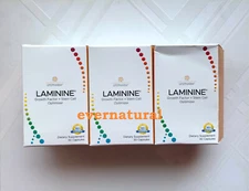 3 bottles of LifePharm Laminine Amino Acids supplement 30 caps ea. 