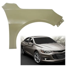 Fender For 2013-2016 Chevrolet Malibu Front Passenger Side Primed Gray