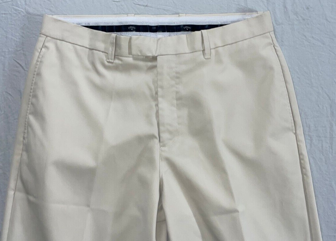 Callaway Lightweight Flat Front Microfiber Chino … - image 6