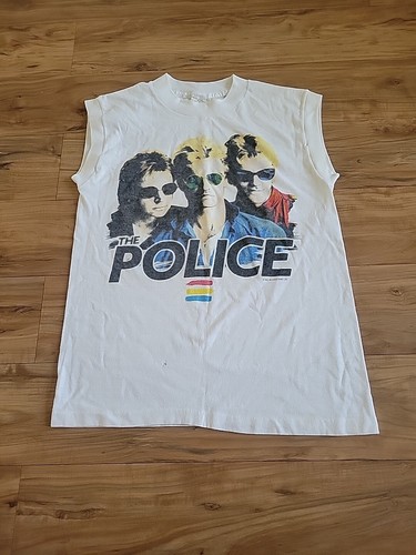 Vtg Rare 1983 The Police Concert USA Tour Sting T-shirt new wave punk no lp cd - Picture 19 of 21