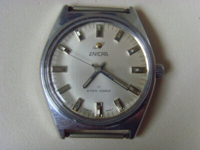 ENICAR 17Jewels used Manual Watch Vintage