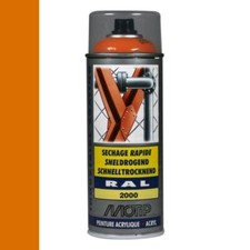 MOTIP ACRYLIC INDUSTRIAL RAL SPRAY PAINT 400ML FOR METAL WOOD PLASTIC GLASS NEW