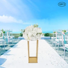 NEW 10X Artificial Flower Ball 12 Heads Wedding Flower Balls for Centerpieces