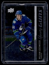 2021-22 Upper Deck Young Guns Clear cut William Lockwood Vancouver Canucks #490