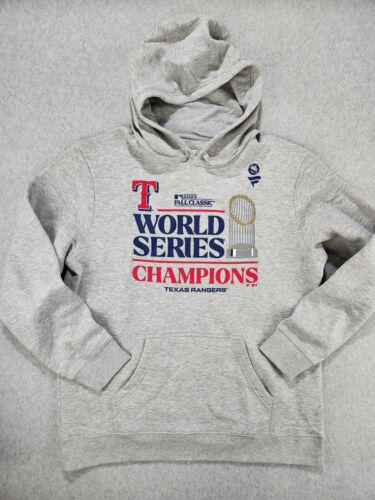 Fanatics Unisex XL 2023 World Series Champions Texas Rangers Baseball Hoodie