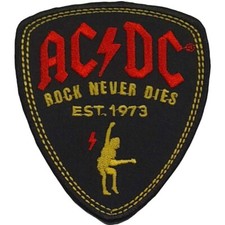AC/DC never dies official patch by rockoff