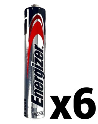 6 SIX NEW ENERGIZER AAAA E96 1.5V ALKALINE BATTERY BATTERIES EXP 2030