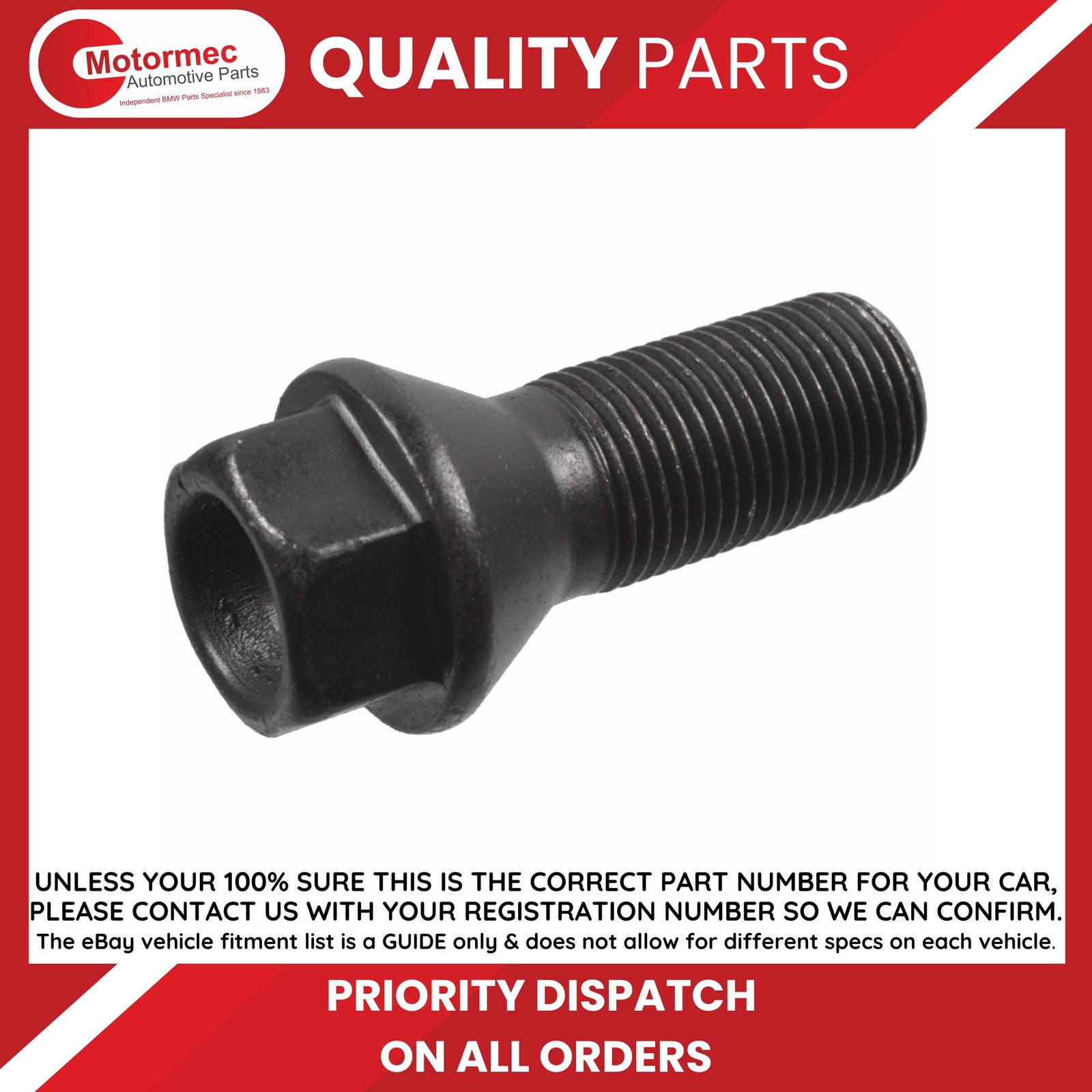 BMW WHEEL BOLT X5 E70 F15 F85 36136781151 FEBI A955 - Image 8