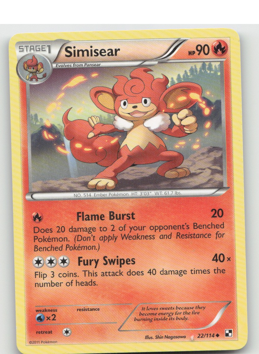 Simisear - 22/114 - [BLW] - NM