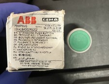 ABB P9MEM4VN non-illuminated momentary green pushbutton with 40mm mushroom head
