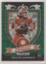 2021 Panini Prizm Draft Picks Crusade Green Wave Prizm Trevor Lawrence #161 xm5