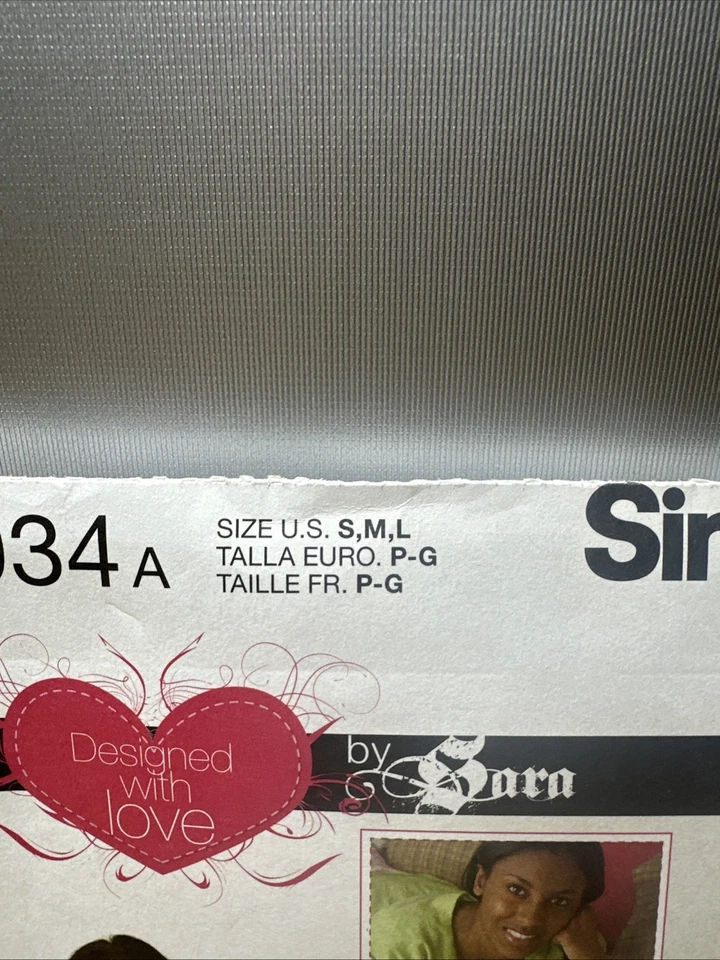 Simplicity #1934 Full & Waist Kitchen Aprons w Trim & Pockets Sz S, M, L, UNCUT - Image 2 of 4