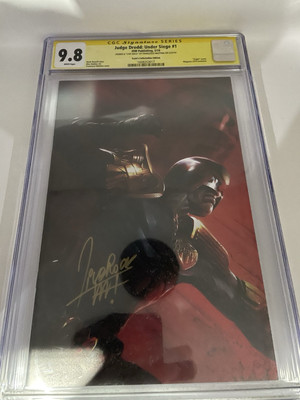 Judge Dredd Under Siege 1 CGC SS Francesco Mattina Virgin Variant Megacon Ex