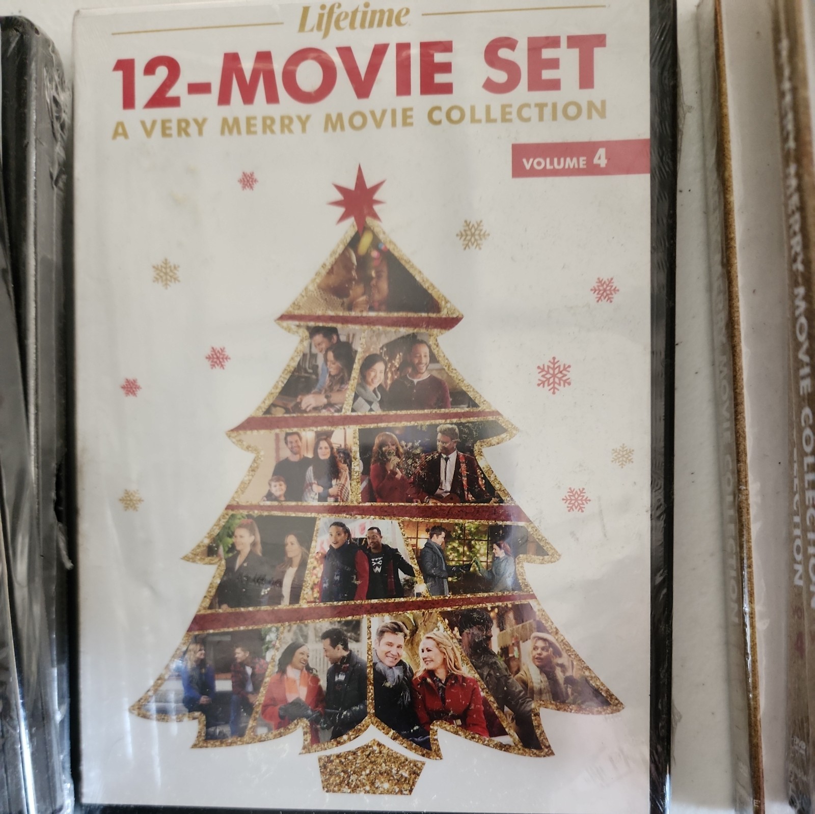 LIFETIME 12 - MOVIE Set:  A VERY MERRY MOVIE COLLECTION VOLUME 5 NEW Sealed