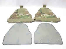 USED ARMY OCP SCORPION DAPS BODY ARMOR SHOULDER PROTECTION MEDIUM-LARGE