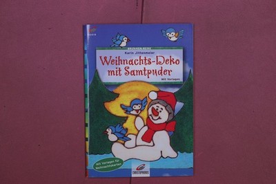 359019 Karin Jittenmeier WEIHNACHTS-DEKO MIT SAMTPUDER Christophorus-Verlag Mit