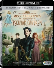 Miss Peregrine's Home For Peculiar Children (4K UHD / Blu-ray + Digital) NEW